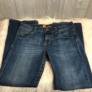 Kut From The Kloth Womens Blue Jeans Pocket Detail